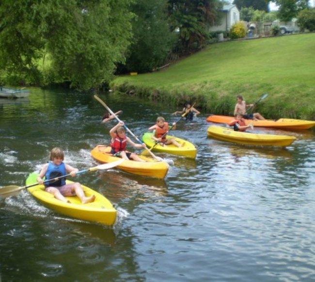 Waiteti Trout Stream Holiday Park
