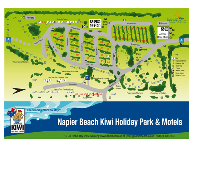 Napier Beach Kiwi Holiday Park & Motels